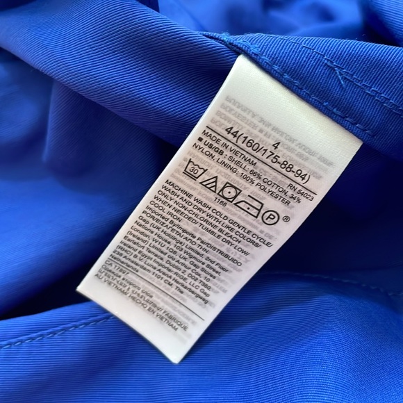 Banana Republic Short Sleeve Open Back Cut Out Mini Dress with Pockets - Picture 7 of 7